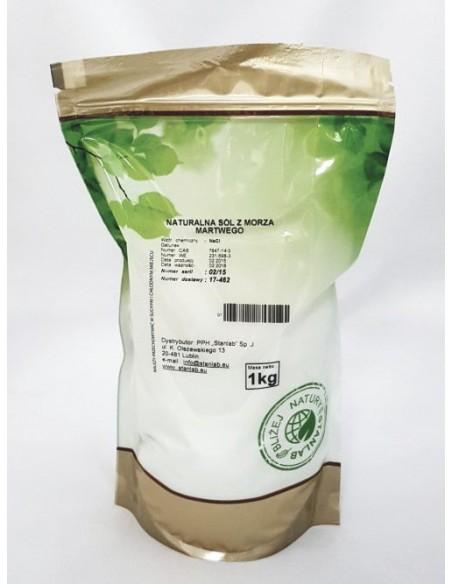 NATURALNA SÓL Z MORZA MARTWEGO 1 kg Stanlab