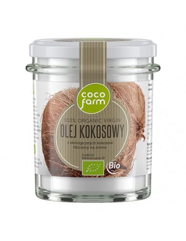 OLEJ KOKOSOWY BIO 240g VIRGIN-COCO FARM