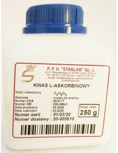 KWAS L-askorbinowy - CAS 50-81-7 - 250 g