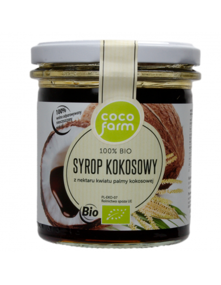 SYROP KOKOSOWY BIO 400 g Coco Farm