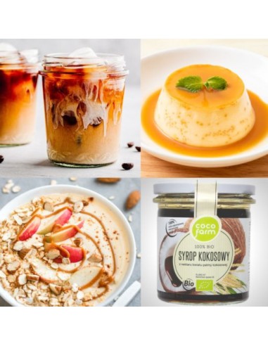 SYROP KOKOSOWY BIO 400 g Coco Farm