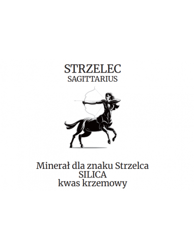 Znak STRZELEC  Kwas krzemowy 100 g