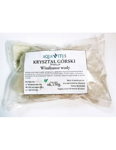 Kryształ górski 150 g  AquaVitus