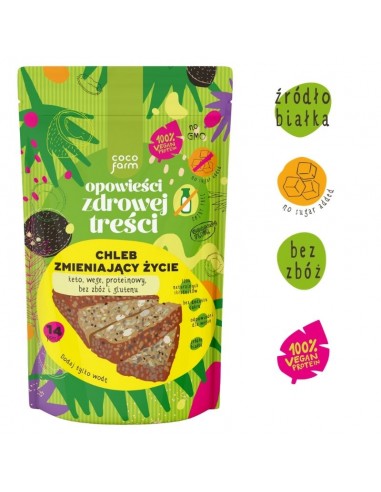 Chleb zmieniający życie 345 g Coco Farm