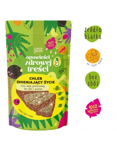 Chleb zmieniający życie 345 g Coco Farm