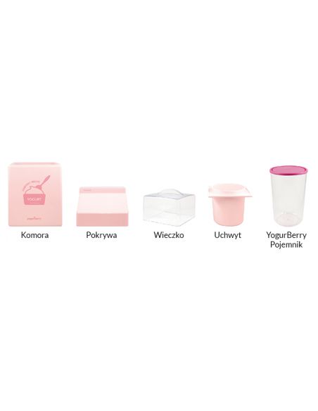 Jogurtownica YogurBerry biała