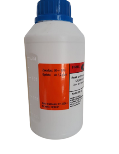 aktywator MMS kwas cytrynowy 50%