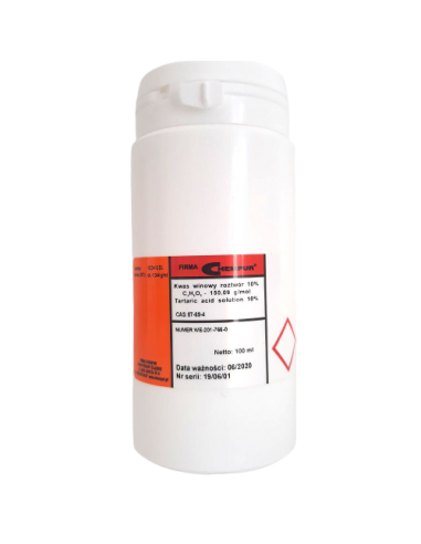 Kwas Winowy 10% 100 ml Chempur