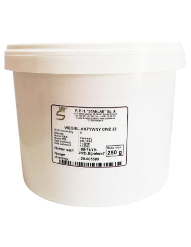 Węgiel Aktywny CWZ 22 250 g Stanlab