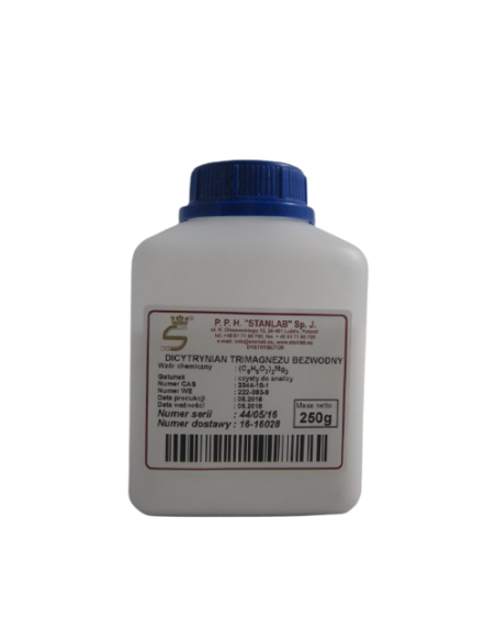 DICYTRYNIAN TRIMAGNEZU BEZWODNY CZDA (Cytrynian magnezu)  Stanlab