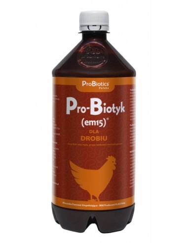 Pro-Biotyk (Em15)  dla drobiu 1L Probiotics