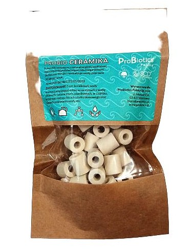 ProBio Ceramika™ 50g -rurki ceramiczne szare