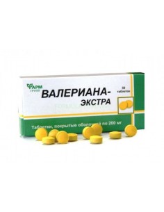 Valeriana Extra 200 mg 50 tab.
