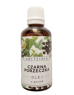arcyzioła, olej z pestek czarnej porzeczki