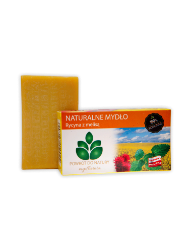 mydło z rycyną i melisą 100g