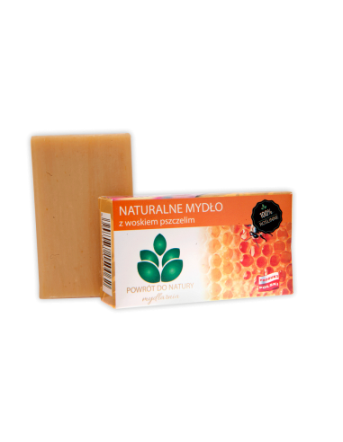 mydło z woskiem pszczelim 100g