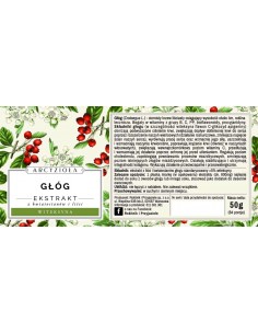 ARCYZIOŁA Głóg ekstrakt z kwiatostanu 50 g 2