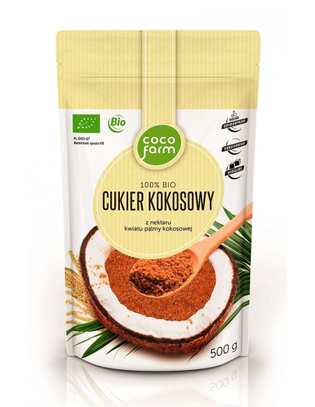 BIO Cukier kokosowy 500 g Coco Farm