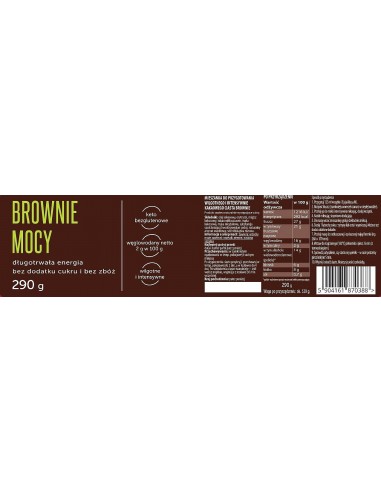 BROWNIE MOCY 290g Coco Farm