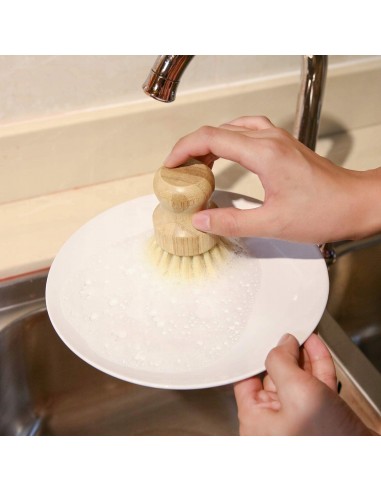 Bambusowy zmywak do naczyń