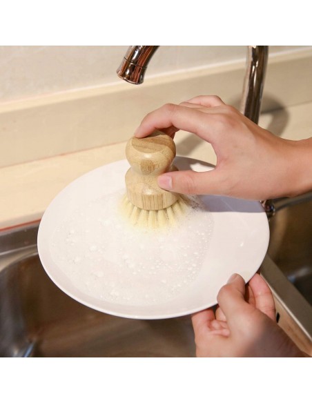 Bambusowy zmywak do naczyń