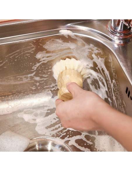 Bambusowy zmywak do naczyń