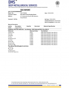 Miedziany dzbanek 1950 ml gładki Sattva 2