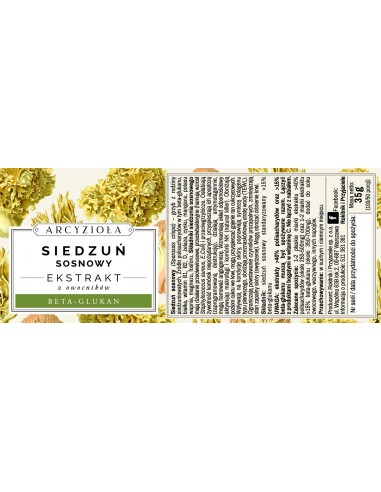 ARCYZIOŁA Siedzuń sosnowy 35 g