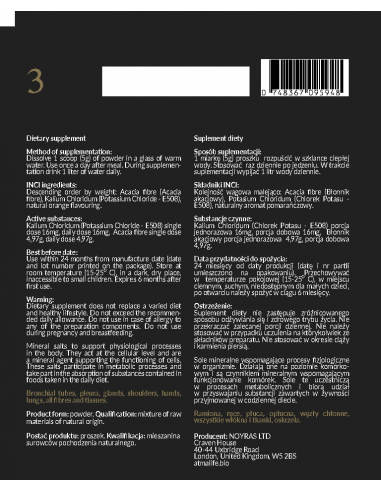 Znak BLIŹNIĘTA Chlorek potasu 100 g