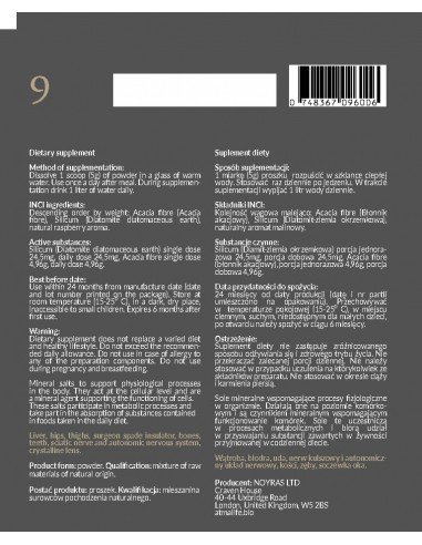 Znak STRZELEC  Kwas krzemowy 100 g