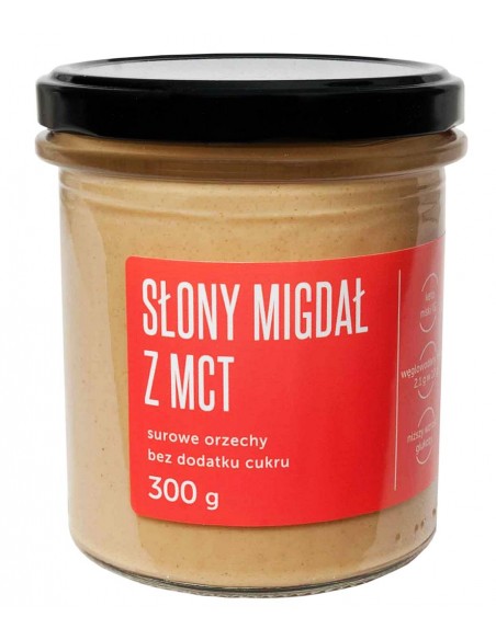 Słony migdał krem  300 g Coco Farm