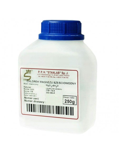 Chlorek magnezu sześciowodny CZDA 250g Stanlab