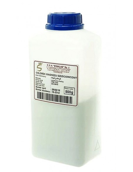 Chlorek magnezu sześciowodny CZDA 500g Stanlab
