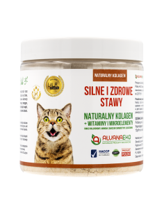 Naturalny kolagen dla kotów 300 g Alvanaeko 2