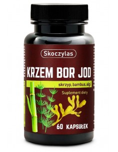 Krzem Bor Jod 60 kaps. Skoczylas 2