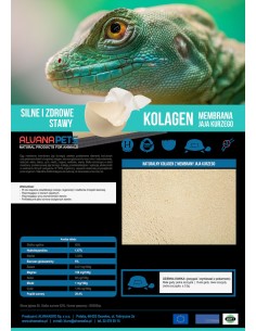 Naturalny kolagen dla gadów 100 g Alvanaeko 2