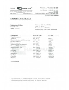 Askorbinian sodu CZDA 1 kg Chempur 2