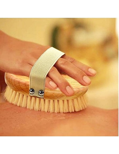 Szczotka bambusowa do masażu