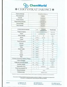 Kwas L(+) Mlekowy 21 % - 100 ml Chemworld 2