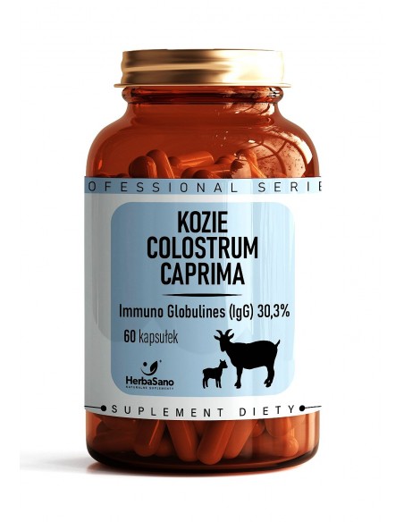 Kozie Colostrum Caprima 60 kaps. Herbasano