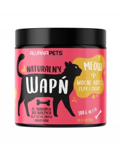 Wapń dla kotów 100 g Alvanapets