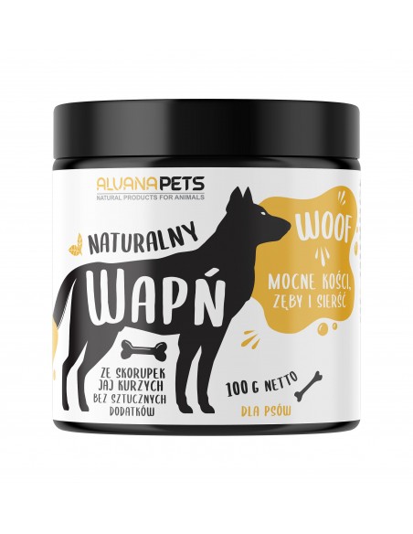 Wapń dla psów 100 g Alvanapets