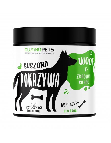 Pokrzywa dla psa 60g Alvanapets