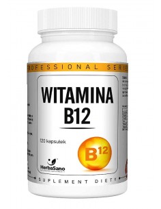 Witamina B12 -  120 kaps. Herbasano