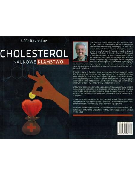 Książka bestseller  UFFE RAVNSKOV  CHOLESTEROL NAUKOWE KŁAMSTWO