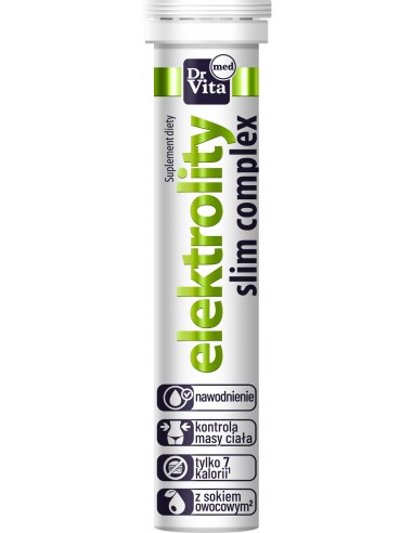 Elektrolity slim complex 20 tabl. DrVita