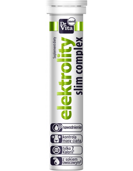 Elektrolity slim complex 20 tabl. DrVita