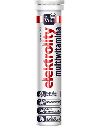 Elektrolity multiwitamina 20 tabl. DrVita
