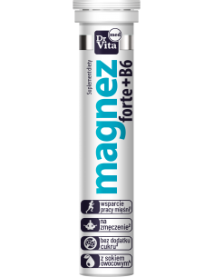 Magnez forte + B6 z sokiem 20 tabl. DrVita