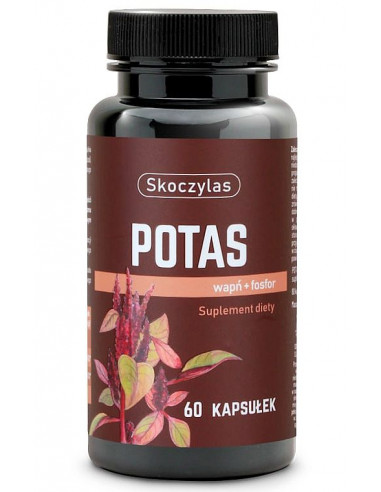 Potas + Wapń + Fosfor - suplementy Skoczylas - 60 kaps.